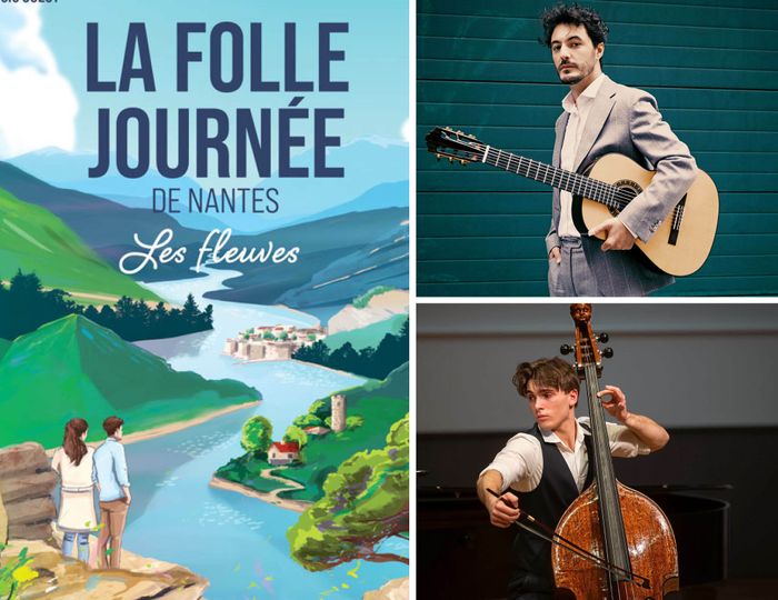 La Folle Journée à Indre : Gabriel Bianco (guitare) & Marc André (contrebasse)