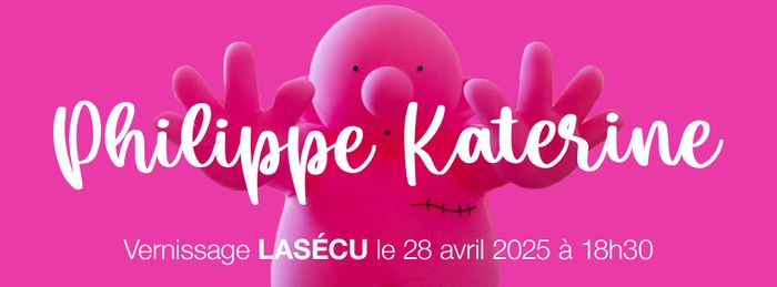 Vernissage de l'exposition de Philippe Katerine