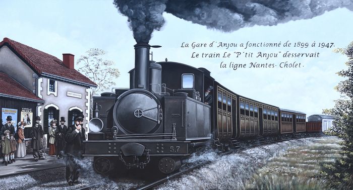 Circuit pédestre commenté des peintures murales