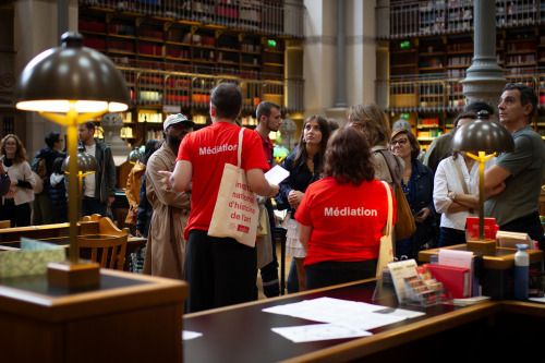 Visites commentées de la salle Labrouste, bibliothèque de l'Institut national d'histoire de l'art