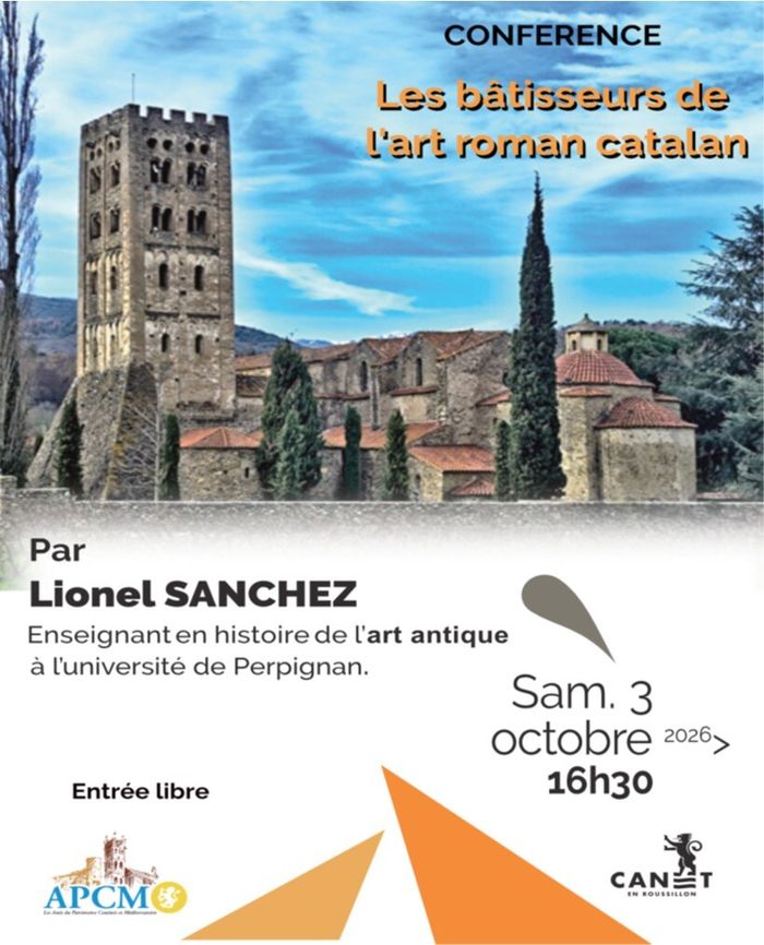 Conférence - Les bâtisseurs de l'art roman catalan