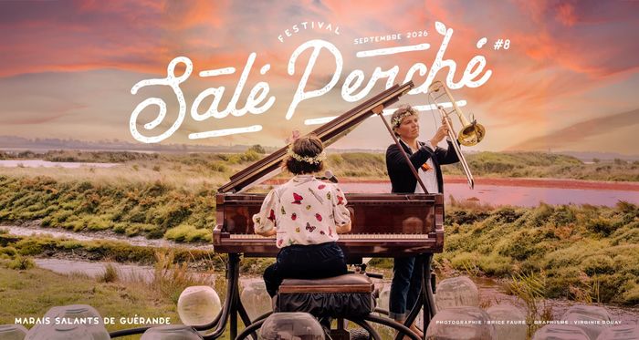 Affiche — Festival Salé Perché #8 dans les marais salants de Guérande
