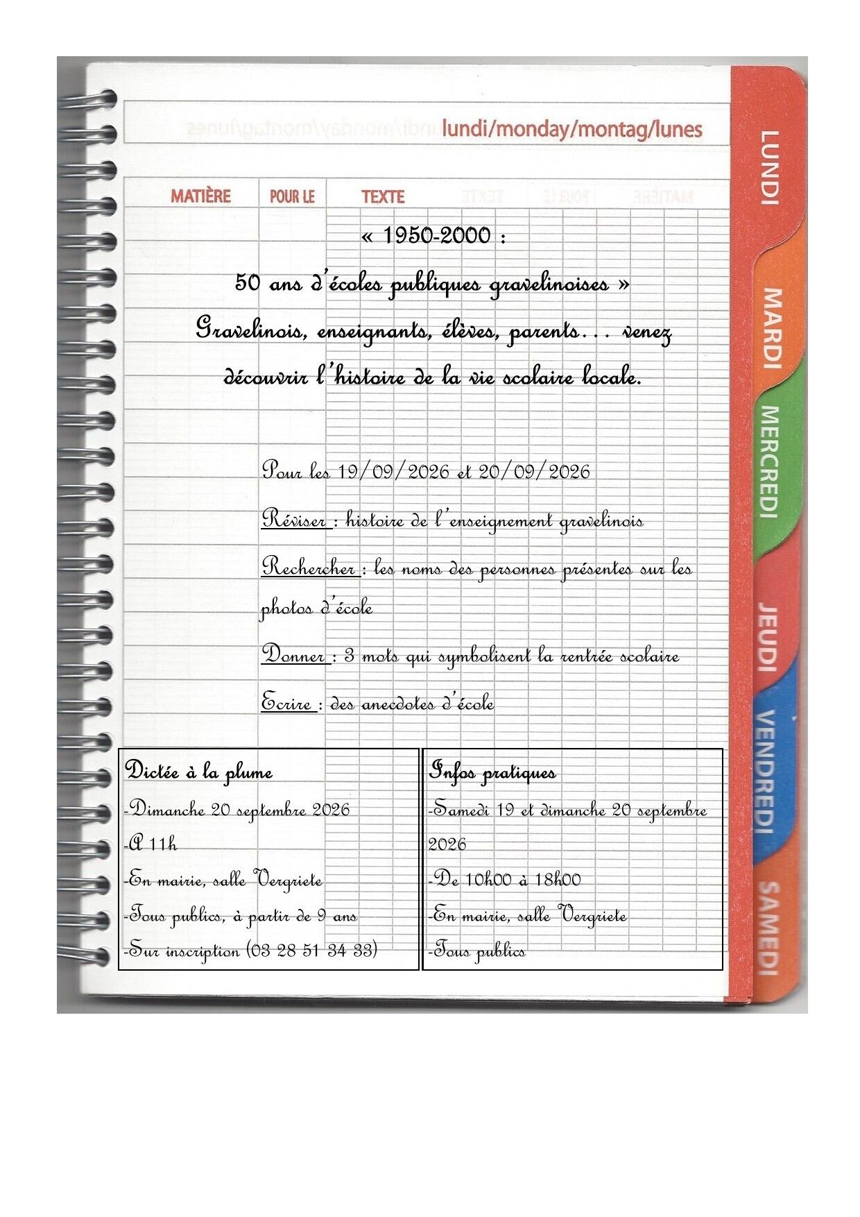 Exposition des Archives Municipales