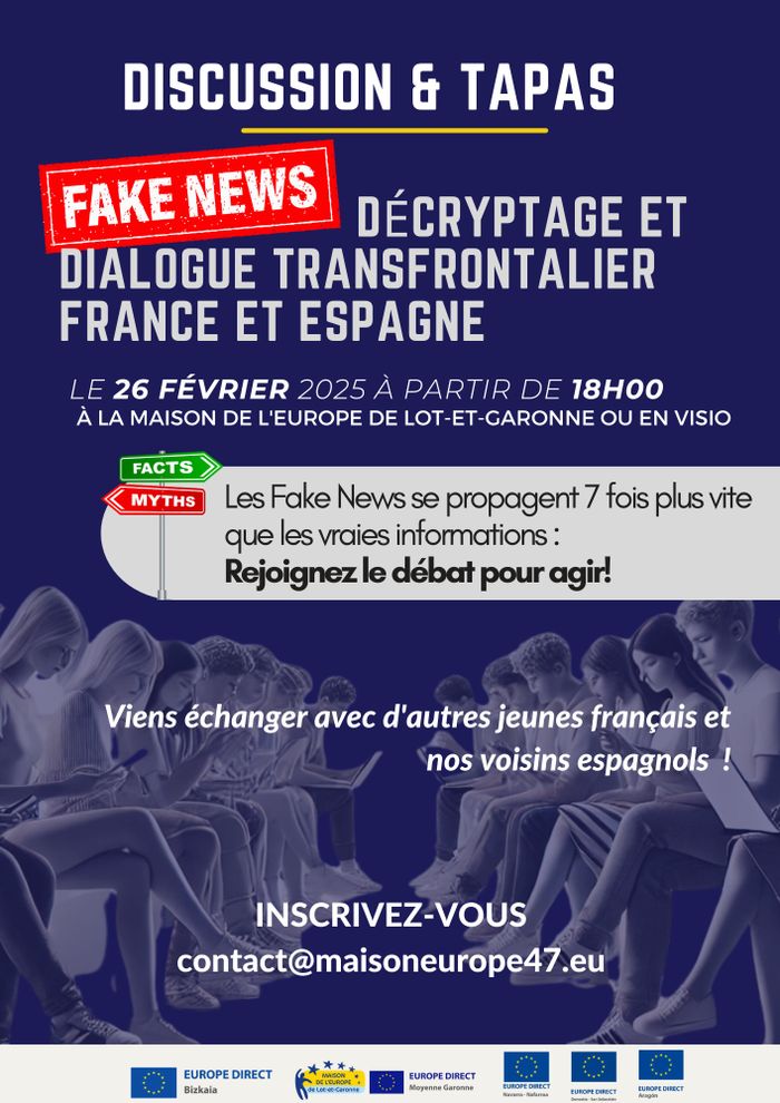 Fakes News : Décryptage et Dialogue Transfrontalier France et Espagne