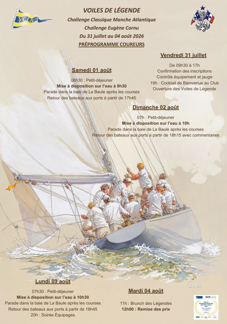 Voiles de Légende 2026