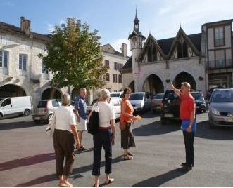 Visite accompagnée de la bastide de Castillonnès