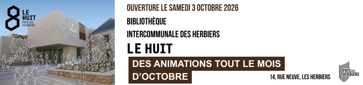 Inauguration : découverte de la bibliothèque LE HUIT