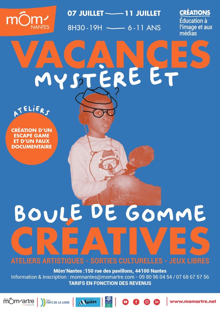 Mystère et boule de gomme - Ateliers Môm'Nantes