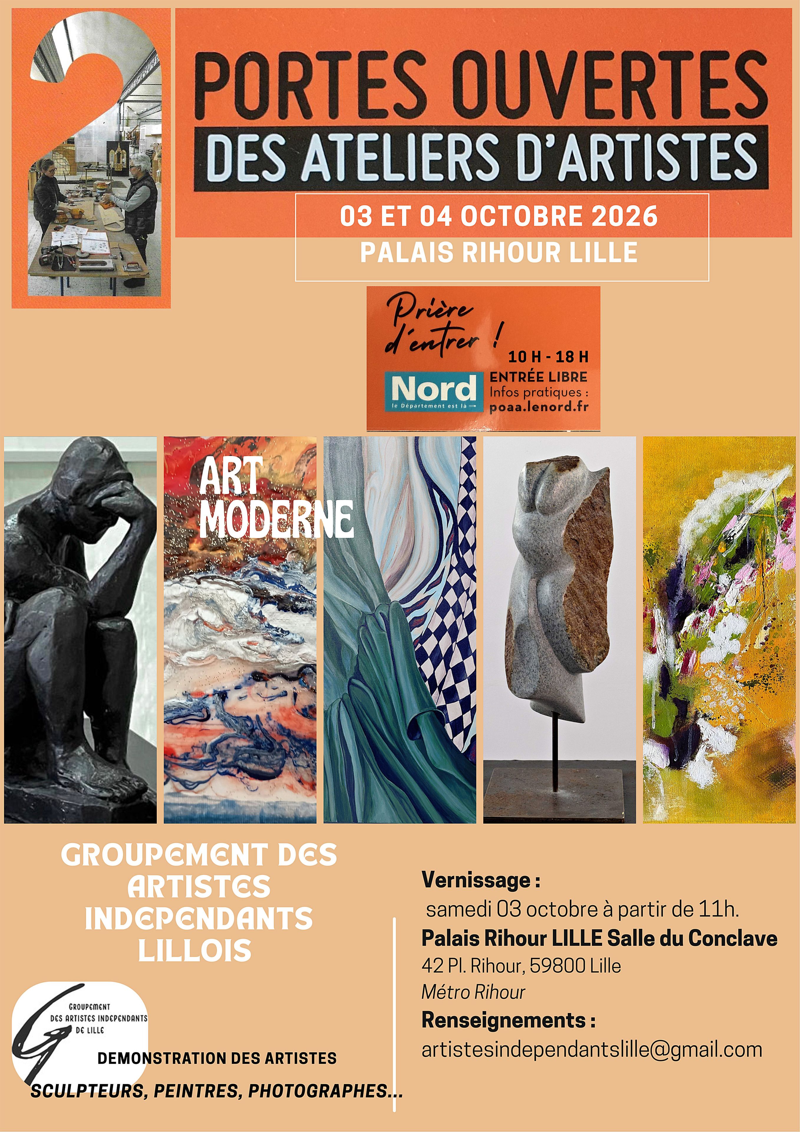 Portes ouvertes des Artistes du GAIL