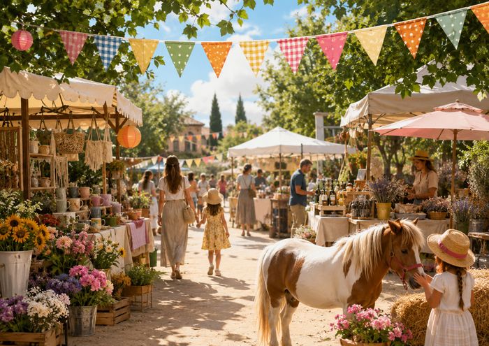 Pour son premier marché d’été, L’EHPAD Les Orchidées vous invite à découvrir différents commerçants, créateurs, artisans et producteurs. La présence de poney sera également accompagnée d'animations.