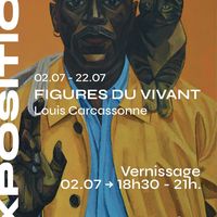 Vernissage « Figures du Vivant » de Louis Carcassonne