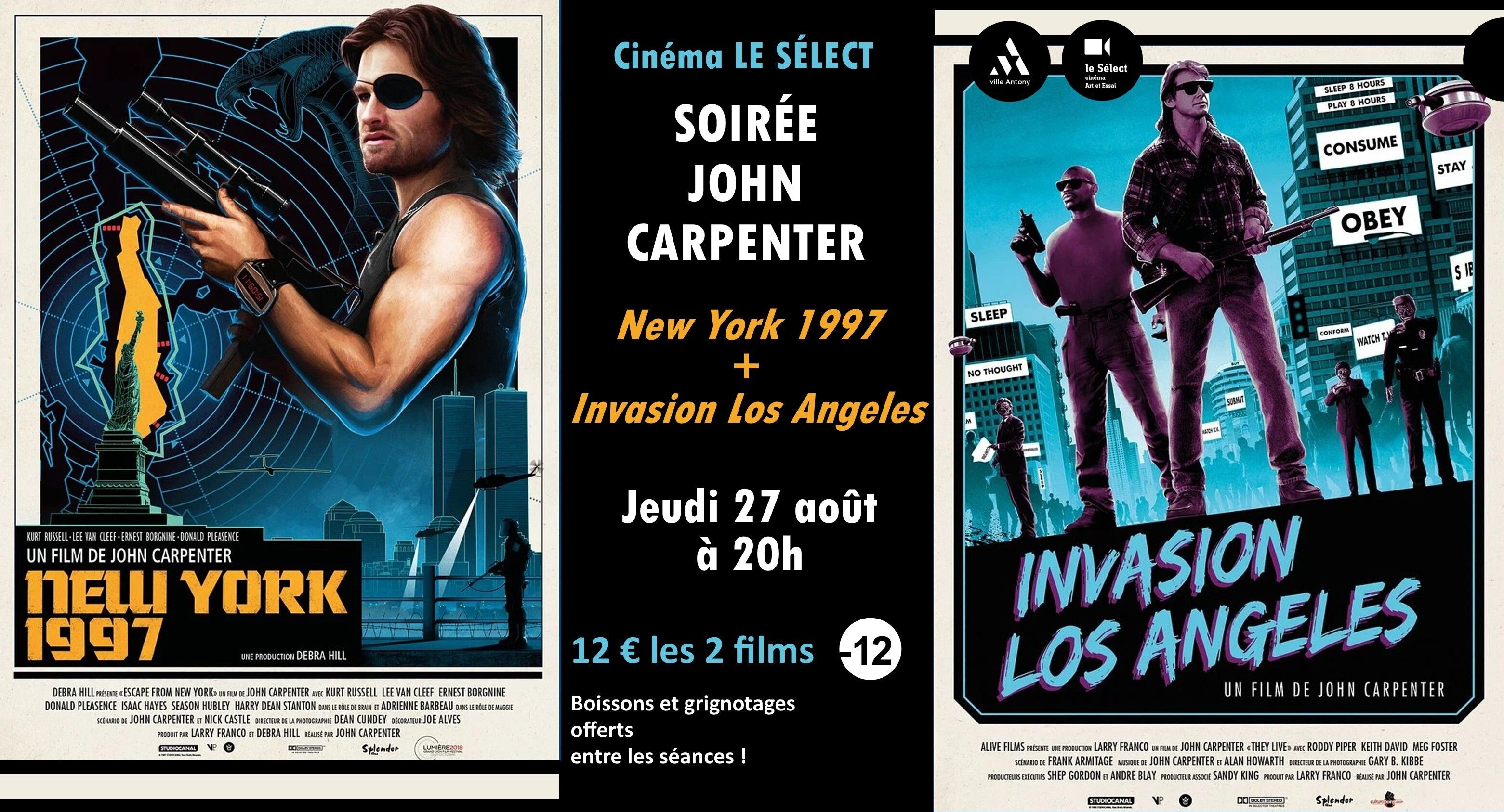 Soirée John CARPENTER