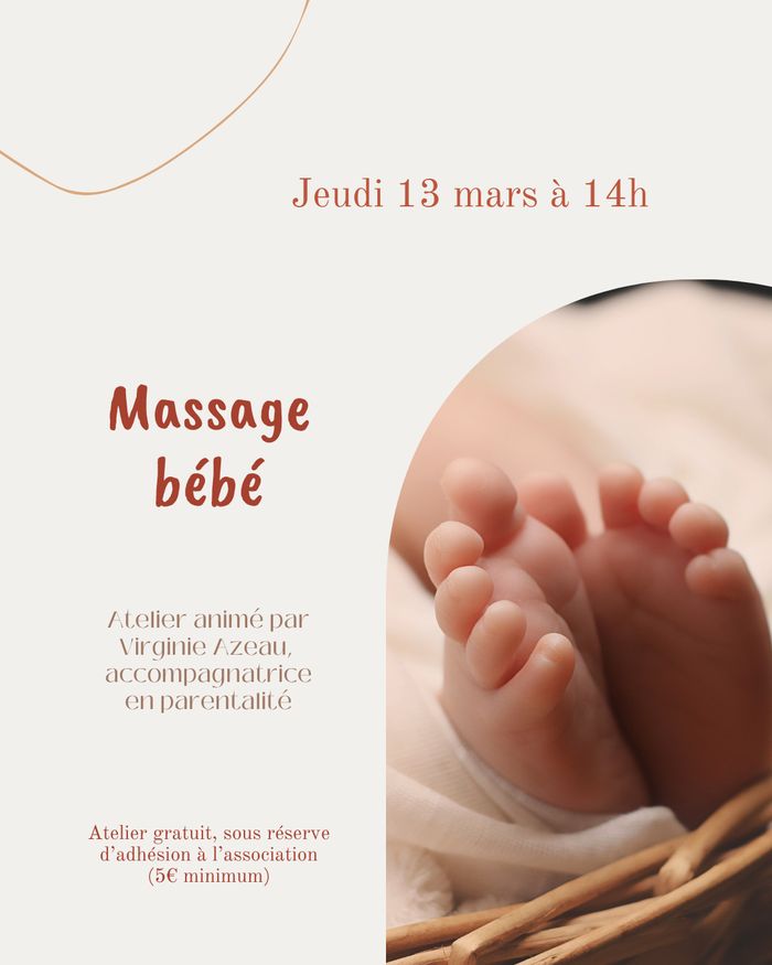 Massages bébé (jusqu'à 1 an)