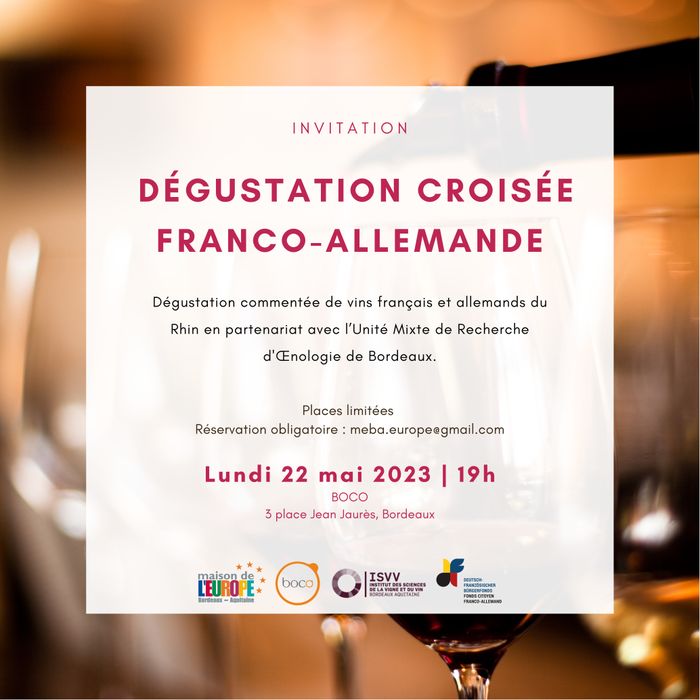 Dégustation croisée franco-allemande
