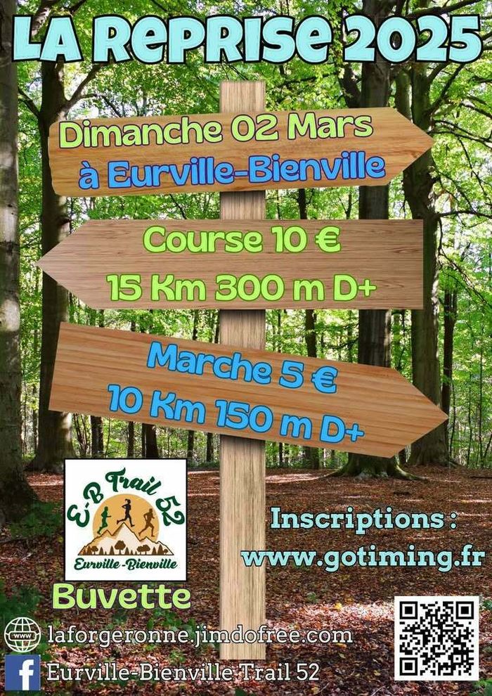 La Reprise 2025 - Trail et Marche à Eurville-Bienville