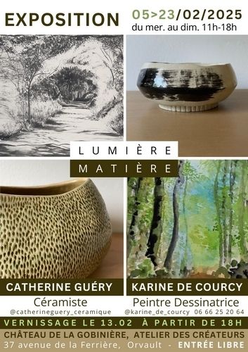 Exposition et ateliers aquarelle au château de La Gobinière