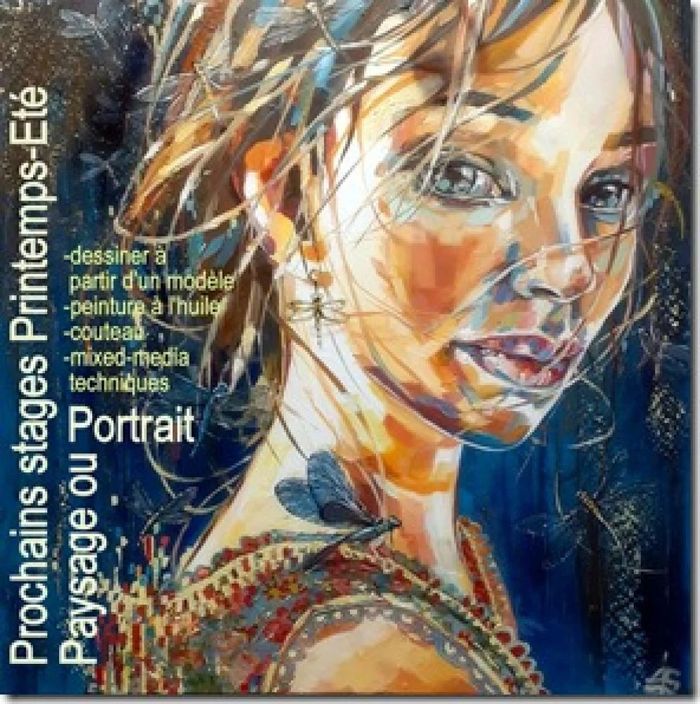 Stage de peinture- Portrait