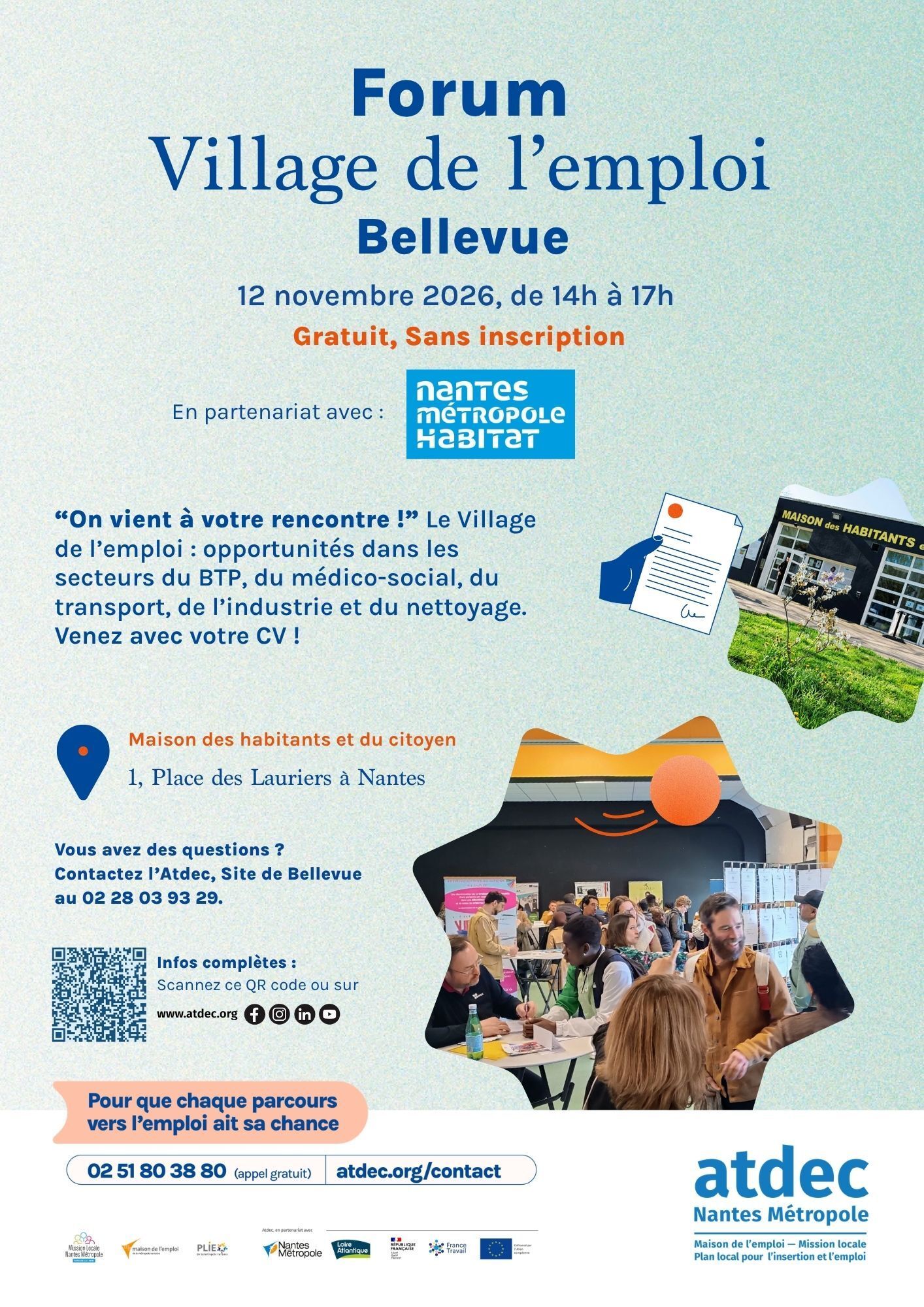 Forum "Le Village de l'emploi"