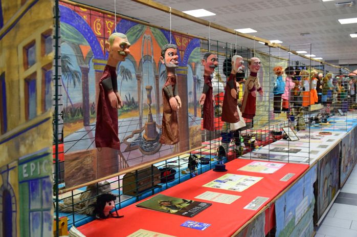 Exposition de marionnettes de Lucien CARON