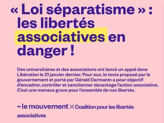 (pétition) Contre la loi "séparatisme"