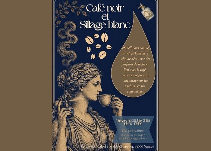 Café noir et sillage blanc - Atelier olfactif