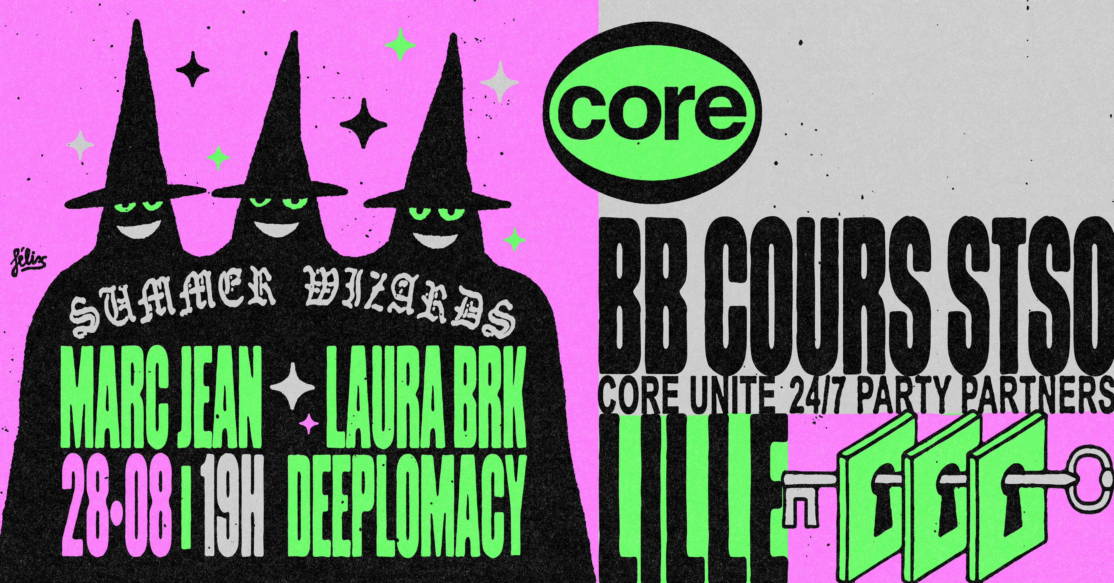 Core unité #3 • Marc Jean + Laura BRK + Deeplomacy