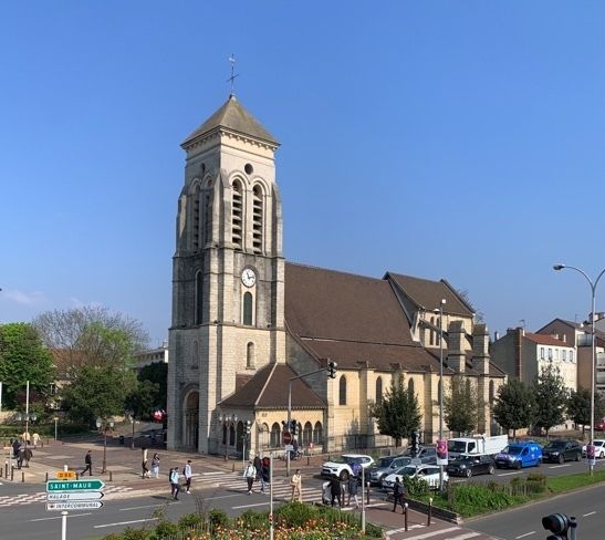 L'église Saint-Christophe de Créteil
