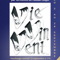 Exposition de calligraphie par les élèves de Hassan Majdi