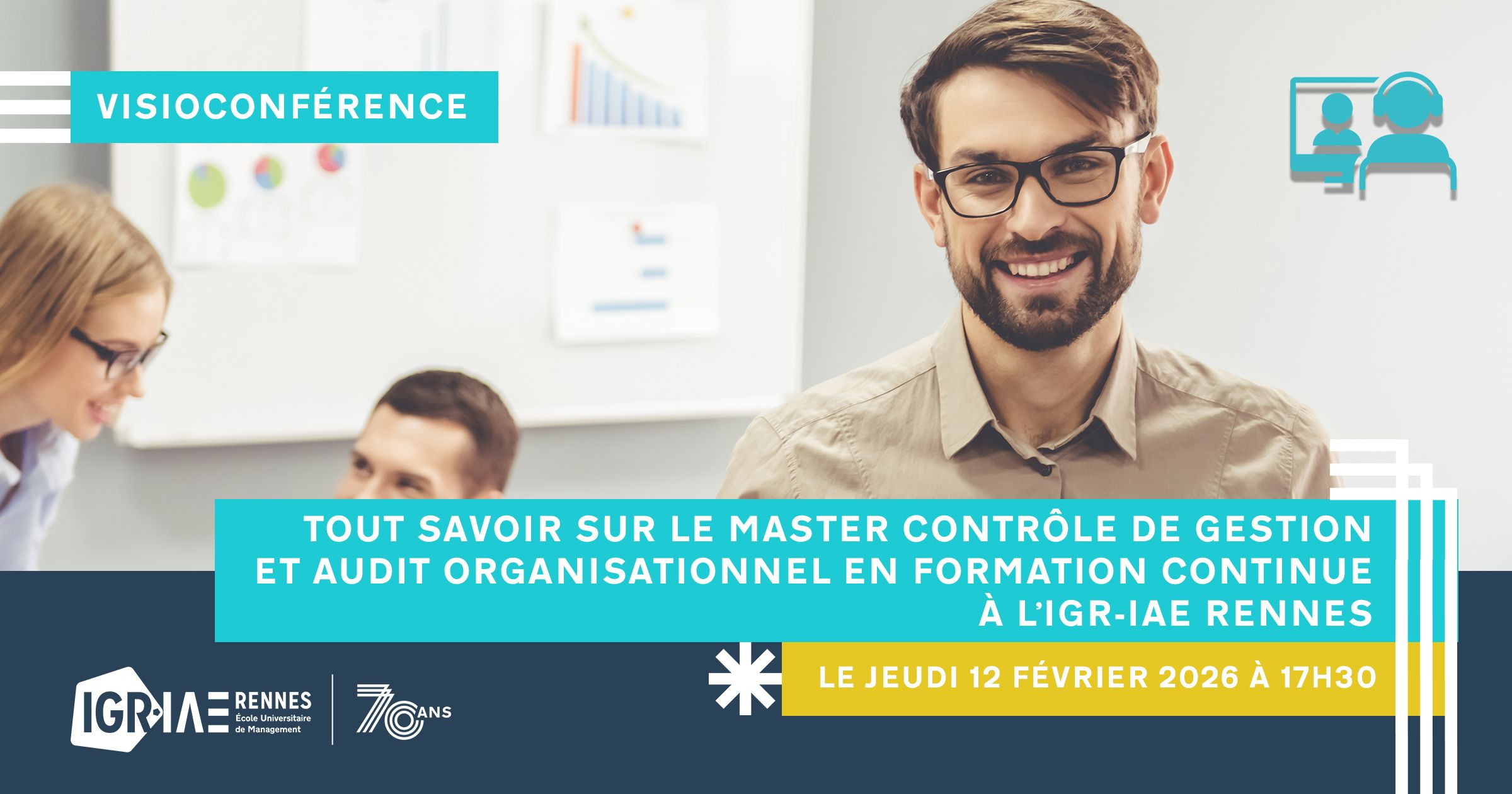 Conférence en ligne Master CGAO proposée par les responsables pédagogiques