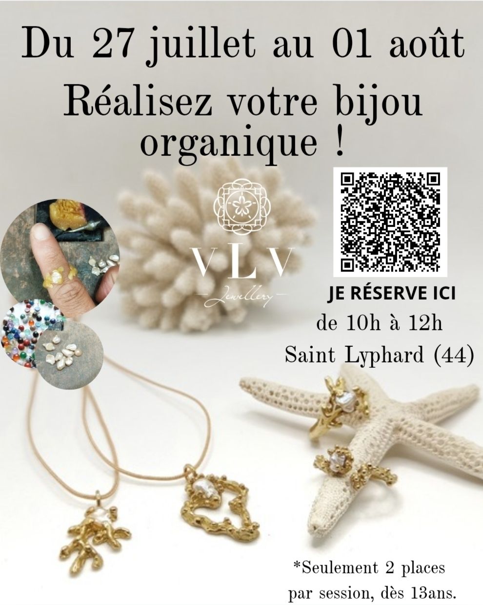 Réalisez votre bijou organique