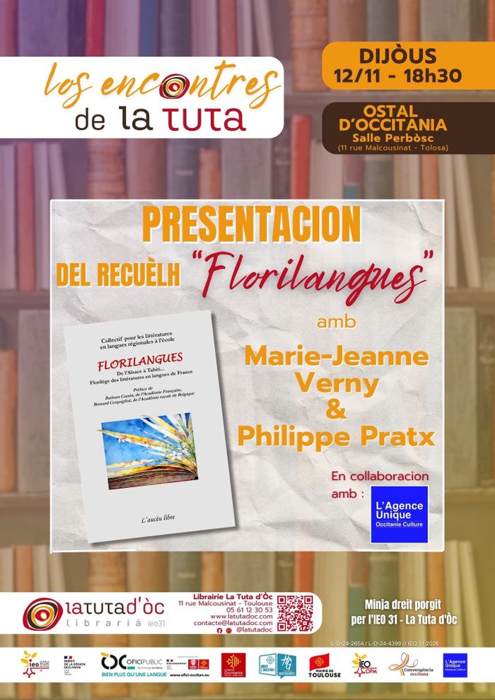 Présentation du recueil "Florilangues, de l'Alsace à Tahiti..."
