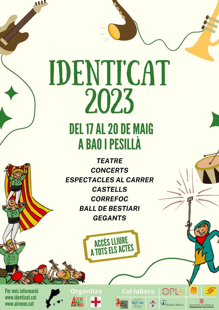 Identi'cat 2023 Concert els Canaillous - Samedi 20 mai à Baho