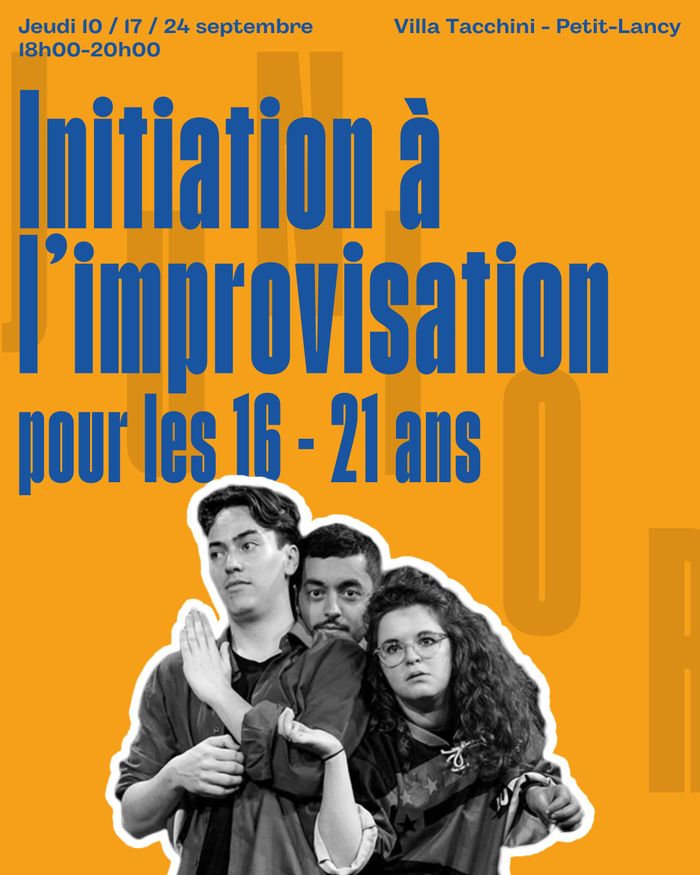 Initiation à l'impro pour les 16-21 ans