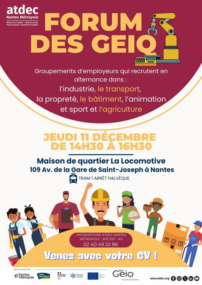 Forum GEIQ (groupement d'employeurs)