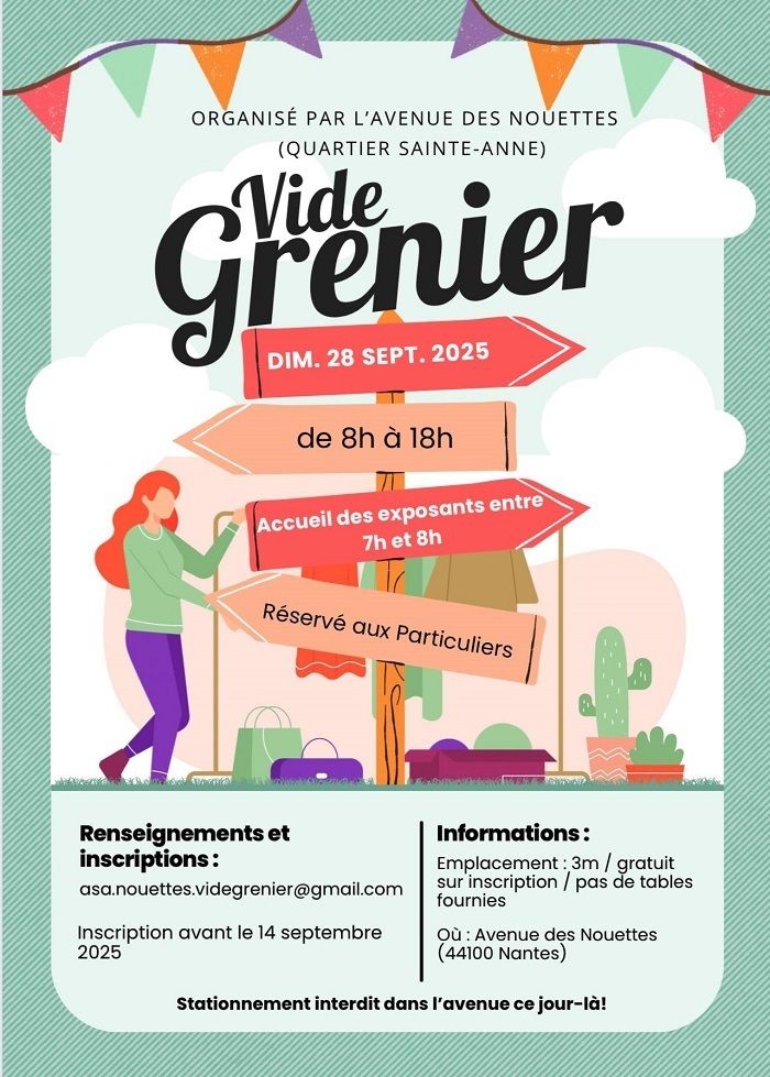 Vide-grenier quartier Sainte-Anne