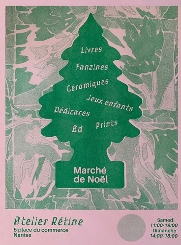 Le marché de Noël de l'atelier Rétine