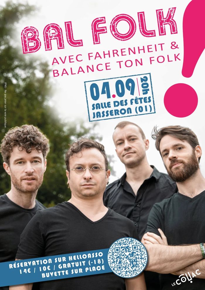 Bal folk avec Fahrenheit et Balance Ton Folk