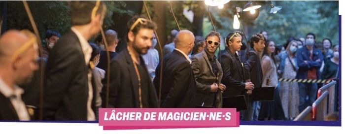 Saison cerdane - Lâcher de magicien.ne.s - Cie Sans Gravité
