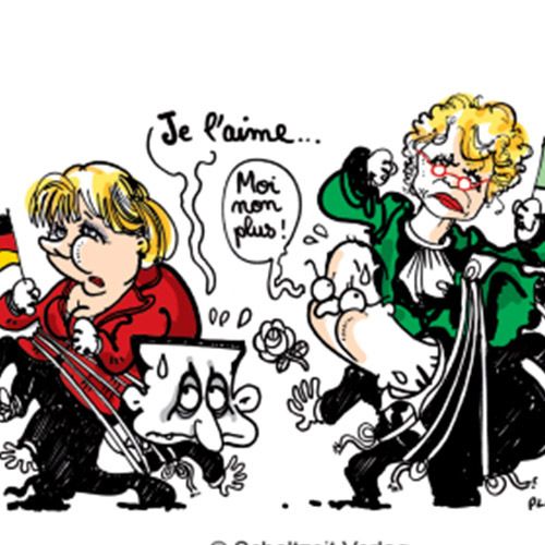 Exposition Plantu - "Drôle de peuple" - proposée par l'association Roncq Delbrück