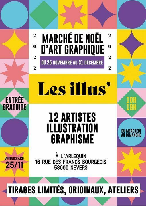 Marché de Noël d'Art Graphique