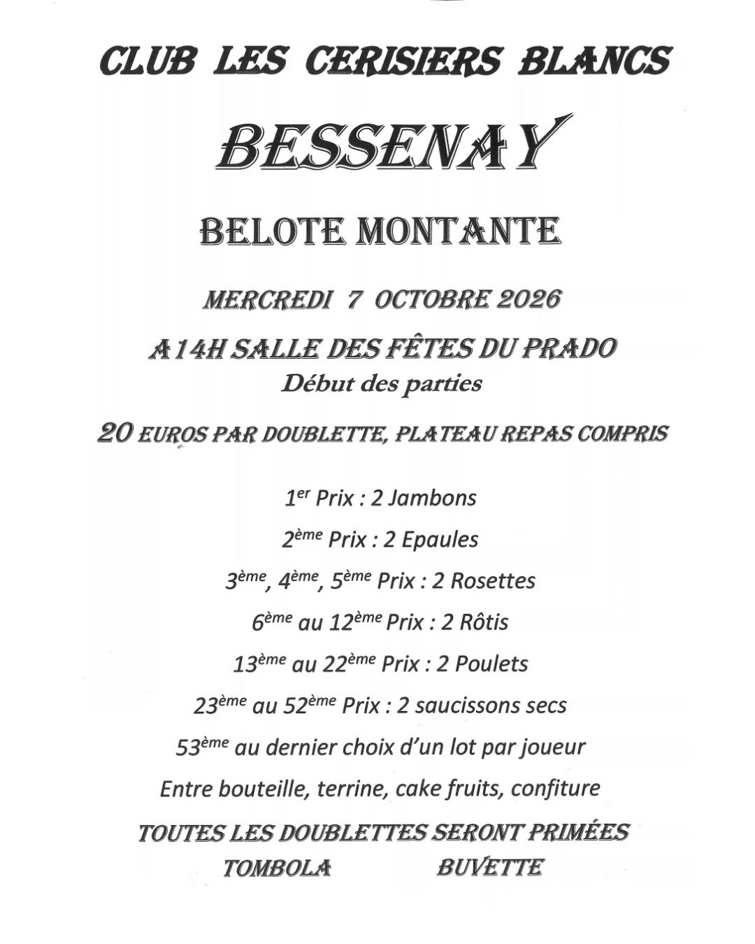 Belote Montante