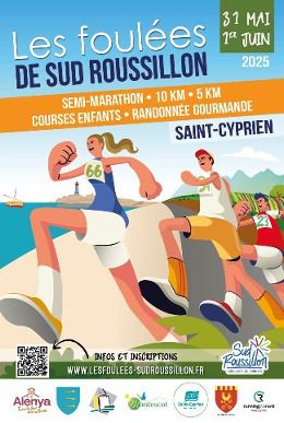 5e édition des foulées de Sud Roussillon