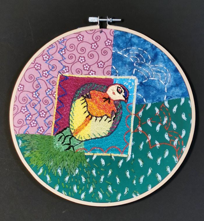 A la rencontre d’une broderie afghane avec Catherine Primot - atelier