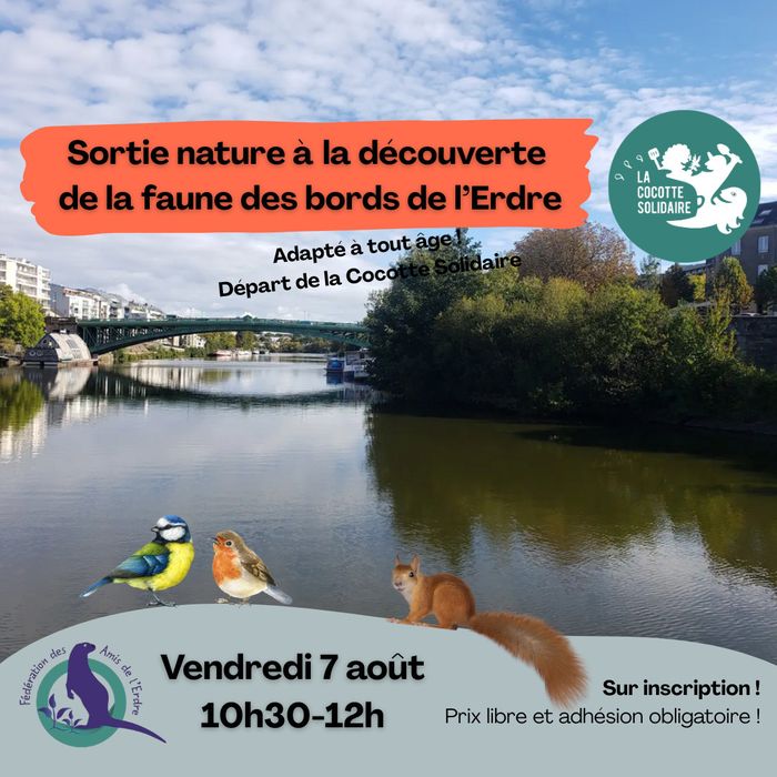 Balade découverte de la faune & flore avec la maison de l'Erdre