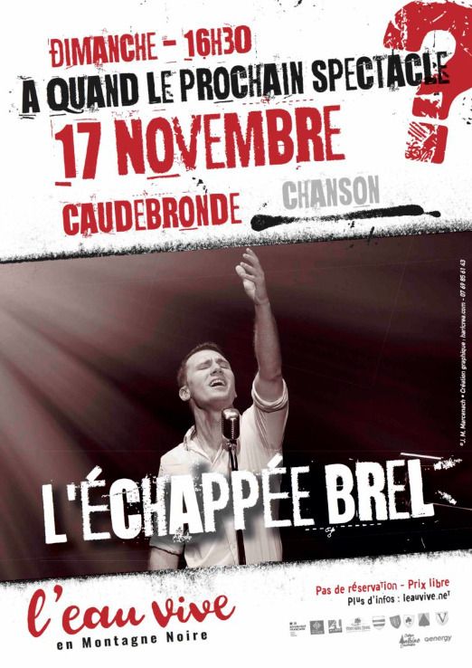 L'eau vive - L'échappée Brel