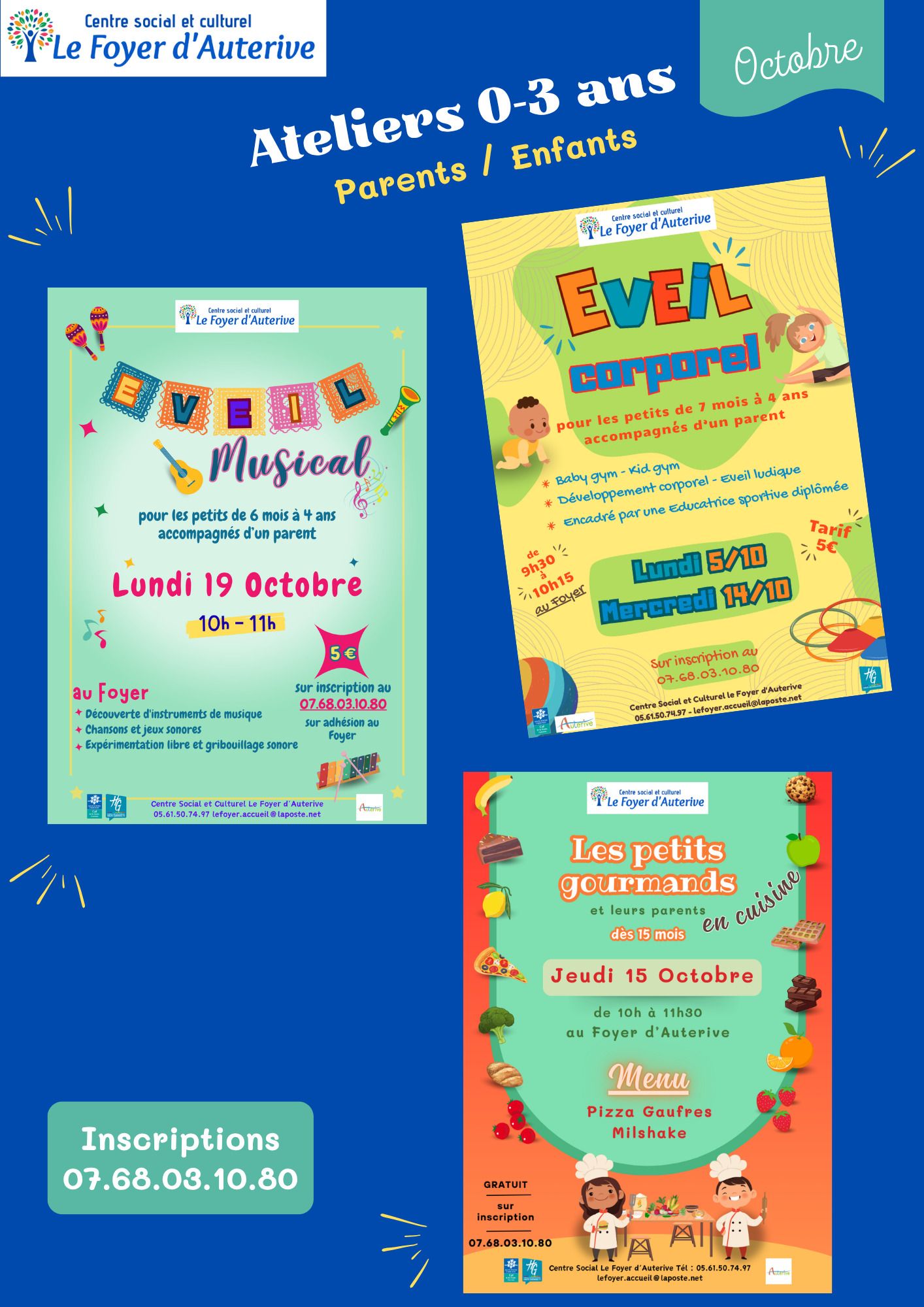 Ateliers parents/enfants 0-3 ans