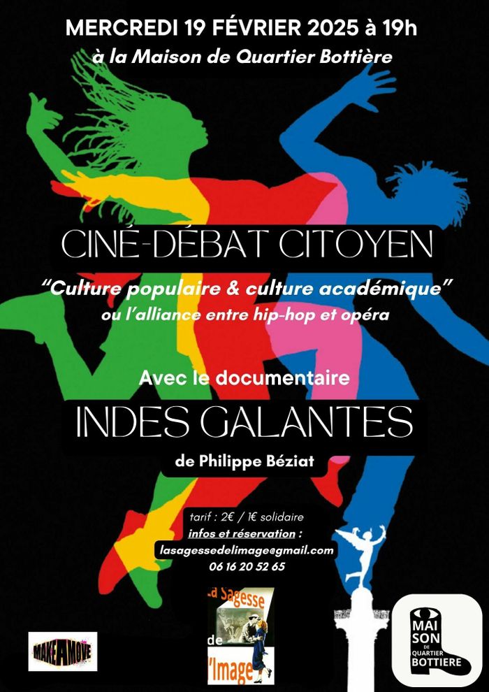 Indes galantes - ciné-débat citoyen suivi d'un pot amical / le 19 février 19h