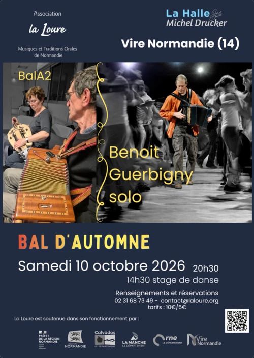 Affiche — Stage et bal d'automne de La Loure
