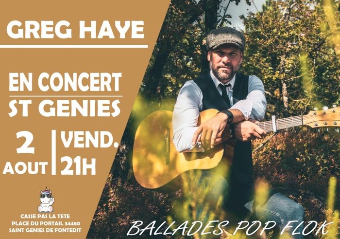 Concert avec "Greg Haye"