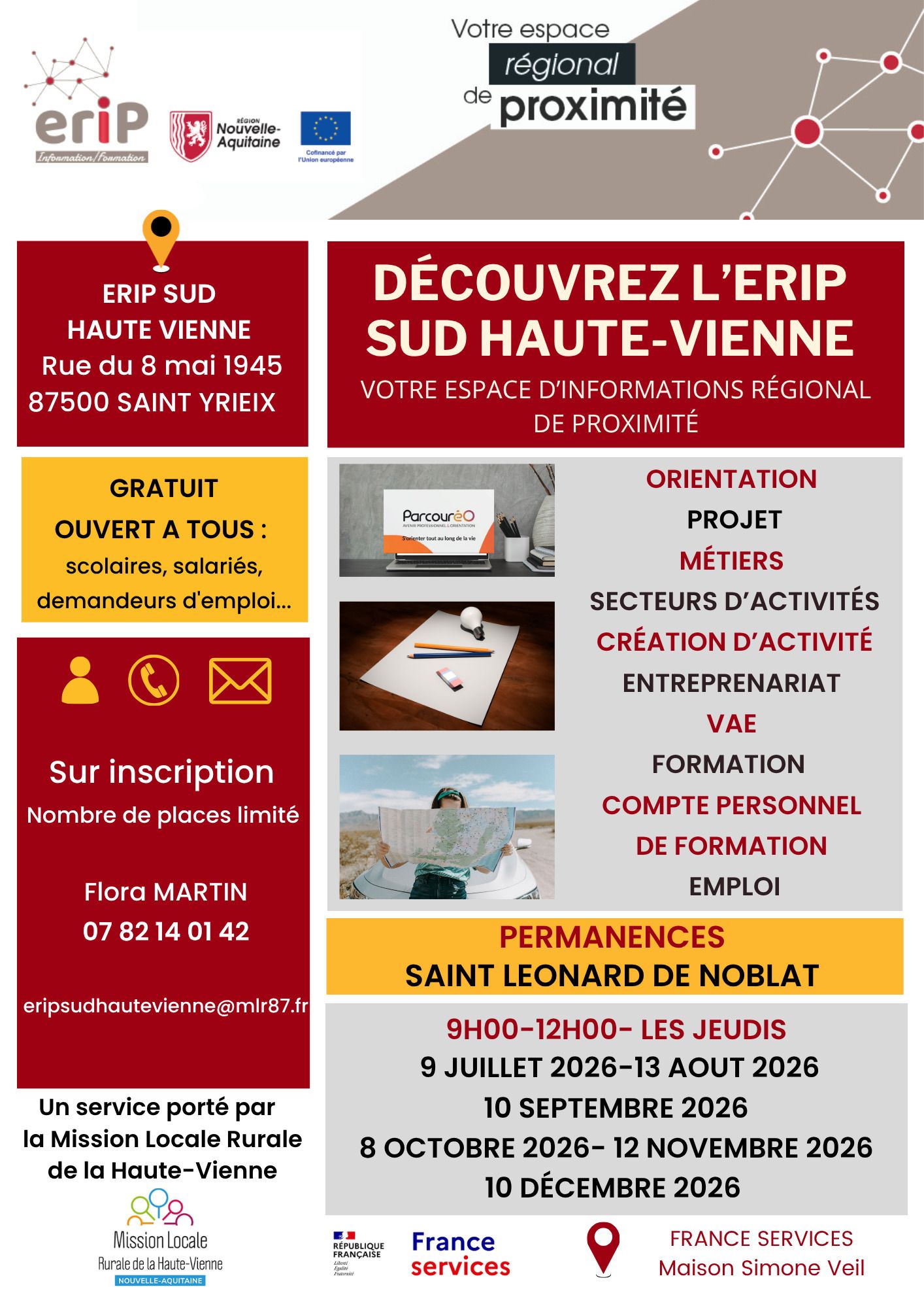 Découvrez l'Erip Sud Haute Vienne